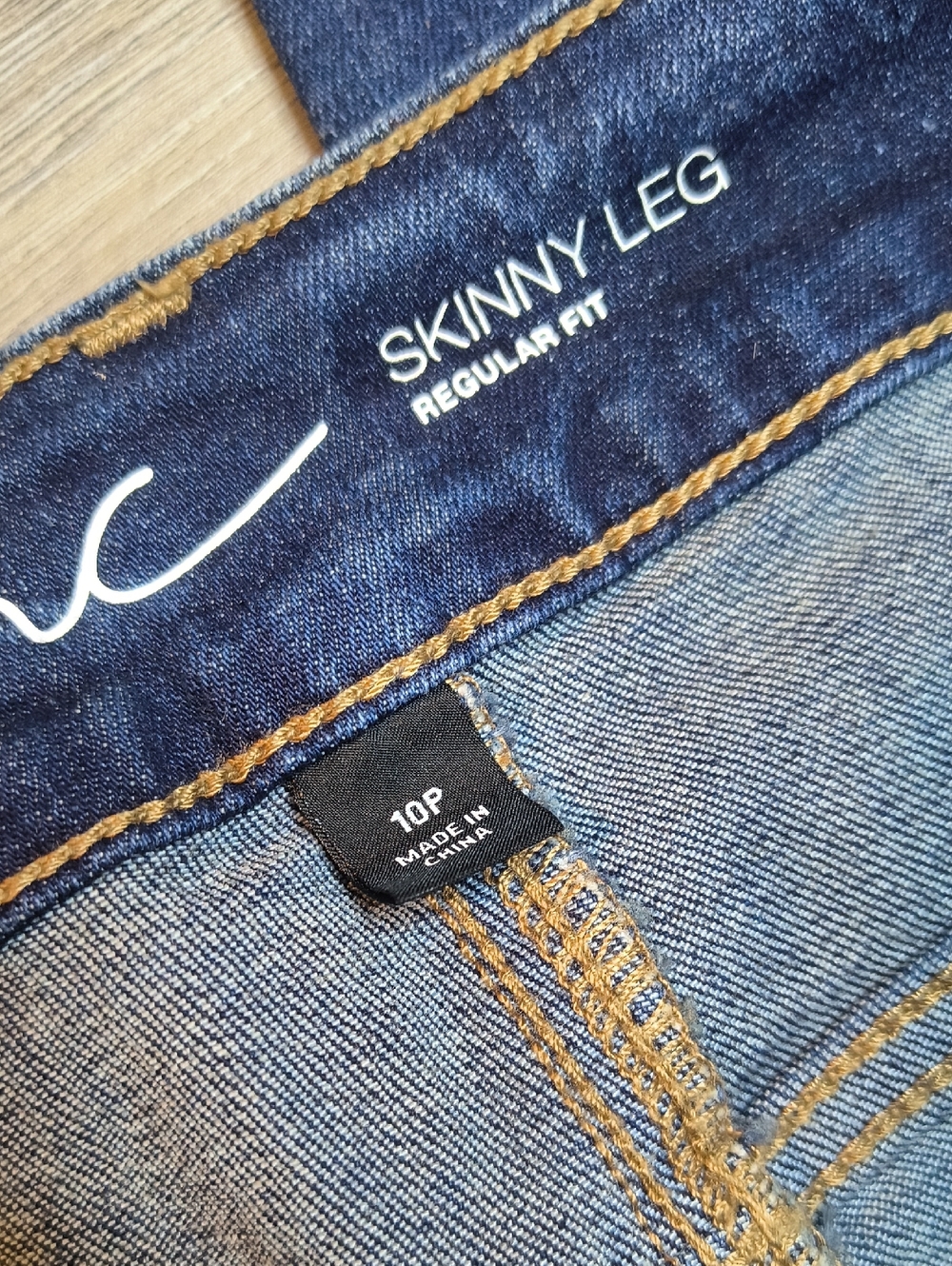 Skinny Leg High Rise w/27" Inseam 🧵INC Denim Jeans sac327 - Picture 4 of 6